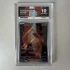 Charmander - 168/165 - 2023 Pokemon Card 151 - Japanese - Ace Gem Mint 10 SIGNED