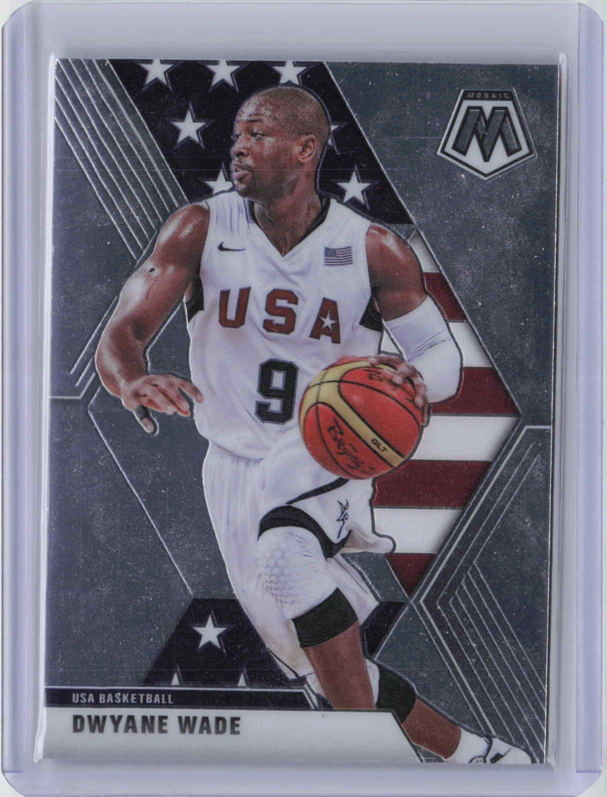 2019-20 Panini Mosaic Basketball DWYANE WADE #259 NM USA Basketball
