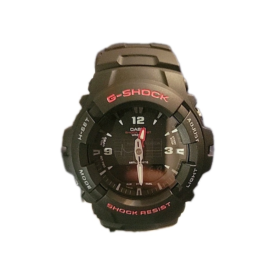 Casio G-Shock G100-1BV Men Wrist Watch Black for sale online
