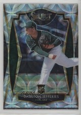 2021 Panini Select Premier Scope Prizm Daulton Jefferies #105 0q1p