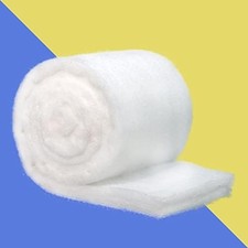 Aquarium White Filter Floss Pad for Fish Tank Premium Polyester Fiber Filter ...