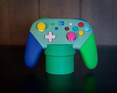 Nintendo Switch Pro Controller Custom Patchwork Soft-Touch Shell / TMR Joysticks