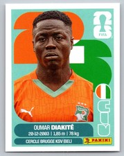 2026 Panini FIFA World Cup Stickers  #CIV20 Oumar Diakite