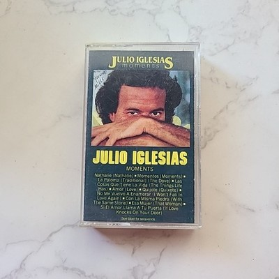 Julio Iglesias Momentos Cassette Tape 1982 Columbia NICE condition FAST SHIP!