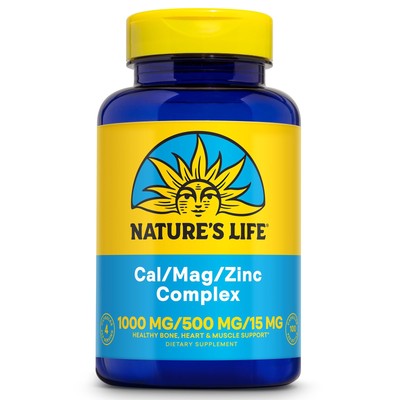 Natures Life Cal Mag Zinc Complex | 100 ct