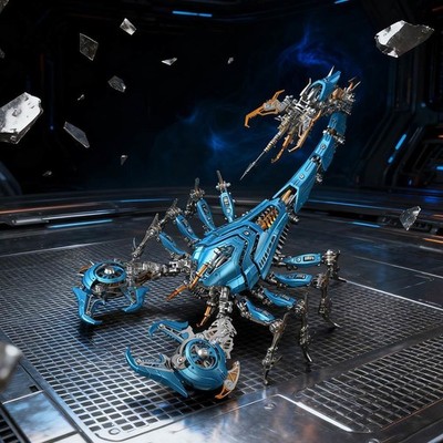 Mechanical Scorpion 3D Metal Puzzle Kit Steampunk Robot Model Toys