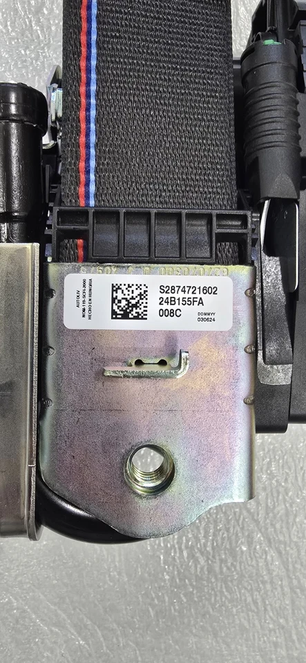 Retractor cinturón seguridad pasajero delantero derecho bmw m3 g80 m4 g82 21 22 23 24. OEM Foto 4 de 4