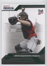 2009 TRISTAR Prospects Plus Green 17/25 Josh Phegley #31 0a1