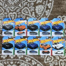 Hot Wheels 1:64 Diecast Tesla Model Y & Roadster Lot HW Green Speed Then & Now