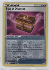 Box of Disaster Reverse Foil Pokémon Sword & Shield Lost Origin #154