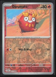 Darumaka 013/086 Scarlet & Violet: Black Bolt Reverse Holo