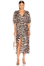 Zimmerman Juniper Shirred Maxi Dress Size L