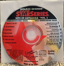 SC2301 METALLICA   SOUND CHOICE KARAOKE CDG LOT FERN