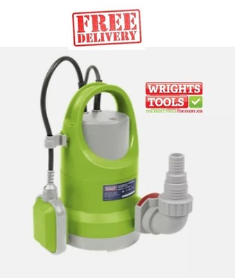 Sealey WPC100A Tauchpumpe Wasserpumpe Automatik 100ltr/min 230V min Wasser 5mm