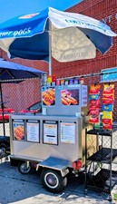 Mobile Food Vending HOT DOG Cart  4 Sale or Rent