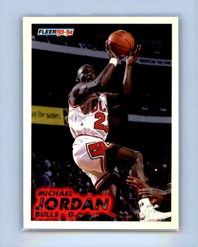 1993 Fleer Michael Jordan #28 Raw Basketball Card - Iconic Sports Collectible