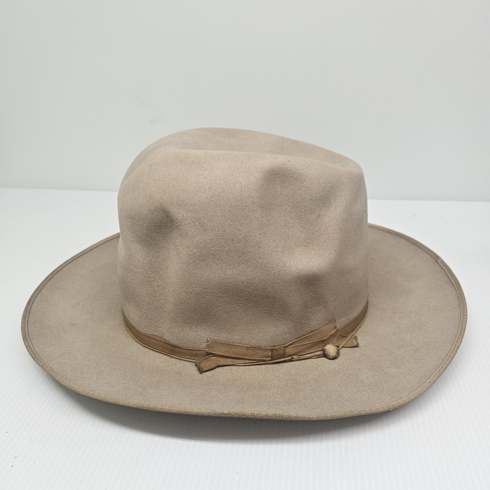 Vintage Stetson Open Road 3X Beaver Quality Tan Weste… - Gem