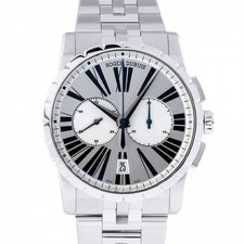 ROGER DUBUIS Excalibur 42 Micro Rotor Chronograph RDDBEX0400 Silver Dial