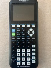Texas Instruments TI-84 Plus CE Graphing Calculator - Black