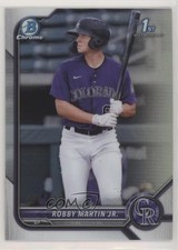 2022 Bowman Chrome Prospects Refractor /499 Robby Martin Jr #BCP-43 6u5