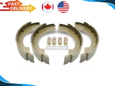 2 Pairs 10"x2-1/4" Electric Trailer Brake Shoes Kits for 3500lbs, Dexter Type