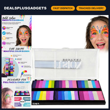Professional Face Paint Palette - Leanne  s Happy Pixie Petal, Vibrant Colors, Ea