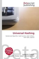 Lambert M. Surhone (U. A.) | Universal Hashing | Taschenbuch | Englisch (2026)