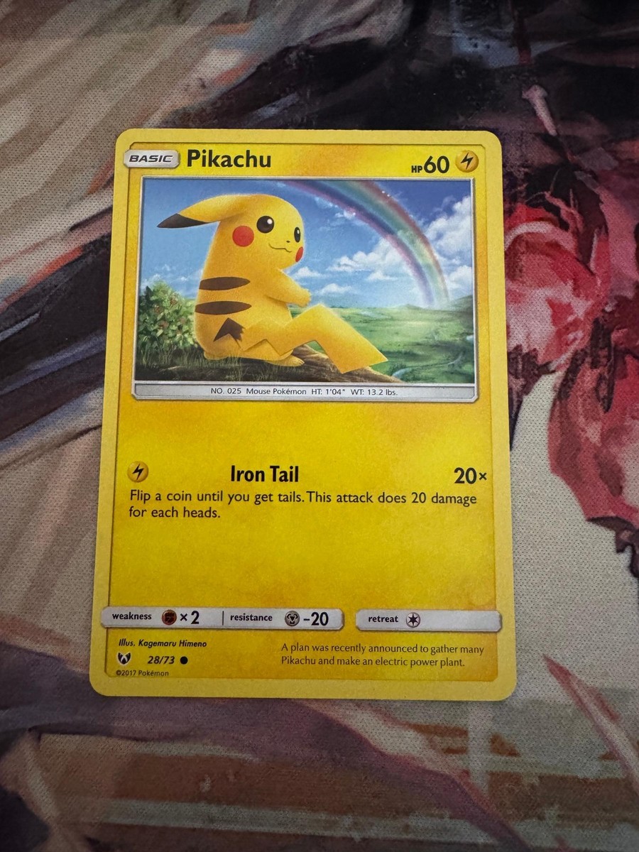 ホウオウLegend Pikachu 28/73 Common Shining Legends Pokemon Near Mint | eBay
