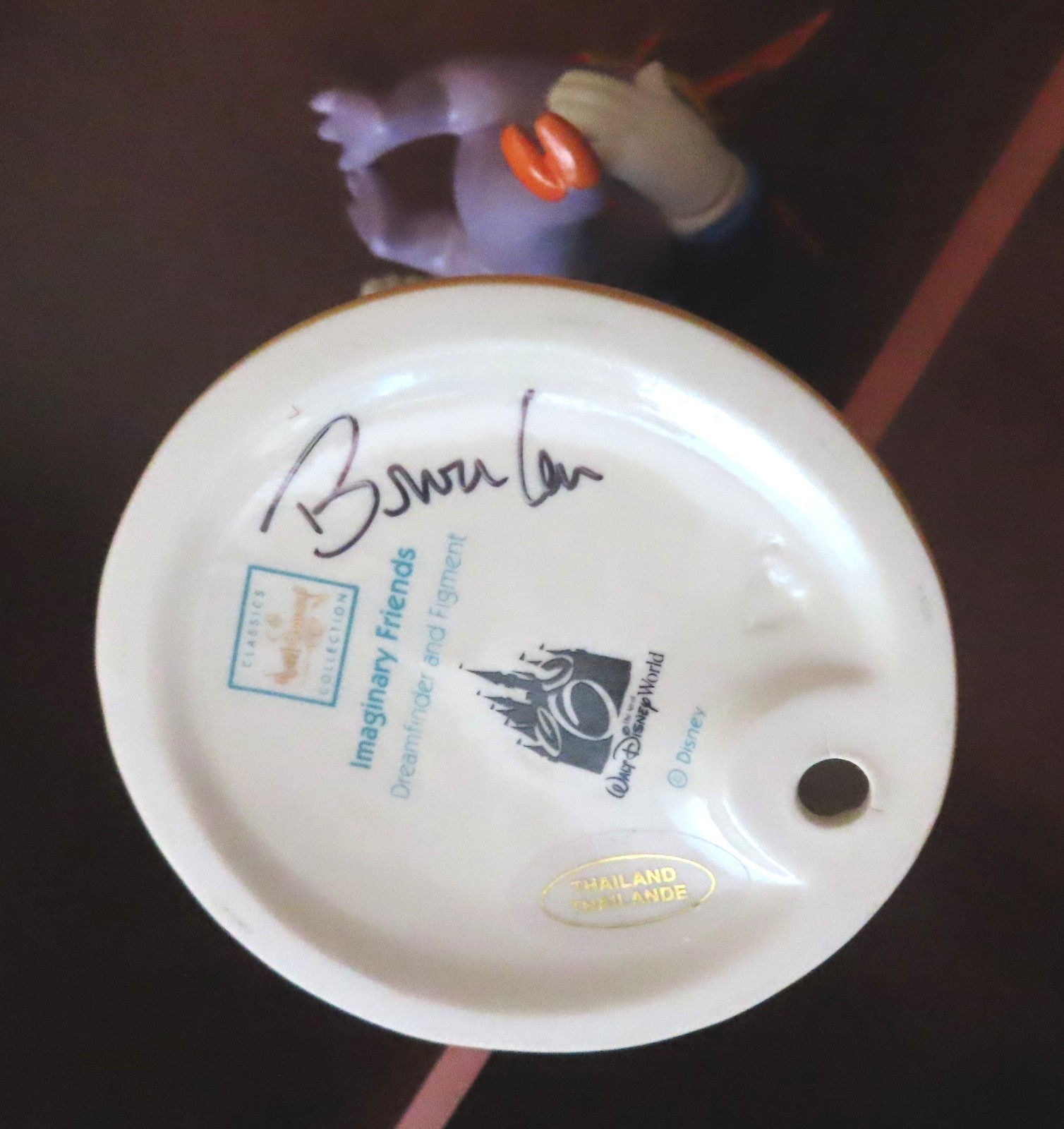 Walt Disney Classics Collection: Figment Dreamfinder Imaginary Friends Signed