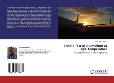 Tensile Test of Aluminium at High Temperature Aniruddha Meena