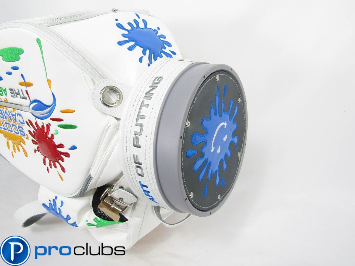 NEW SCOTTY CAMERON PAINT SPLASH JAPAN MUSEUM & GALLERY STAFF BAG