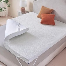 2 inch Memory Foam Mattress Topper Queen Size Bed, Gel Infused Memory Foam Ma...