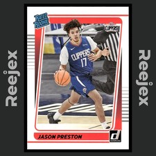 Jason Preston - #210 - Rated Rookie - Panini Donruss - Basketball - EX