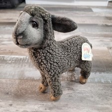 New Hansa Toy International Original Creation 12 Black Sheep Plush Thomas Bolan