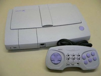 PC Engine DUO-RX Konsole gebraucht Es gibt einige Kratzer und Flecken Japan