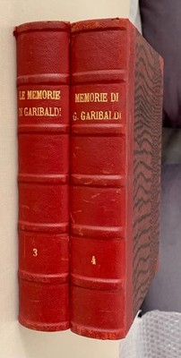 MEMORIE DI GARIBALDI VOLUMES 3 E 4, ED. L.HÜTE 1933-34, AUS LAGER