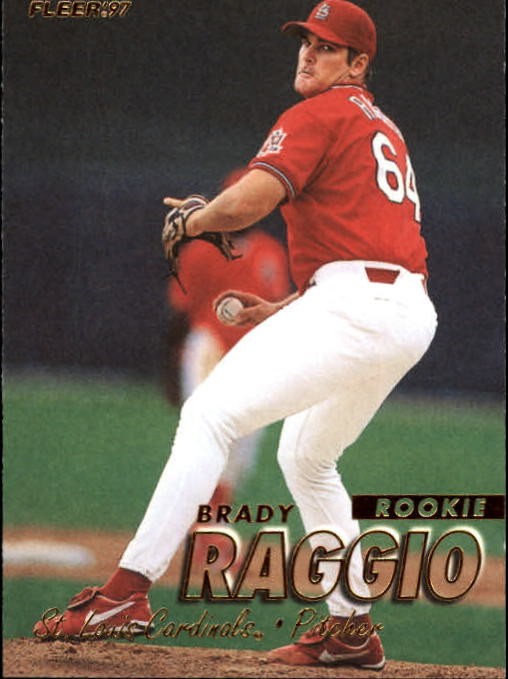 1997 Fleer #584 Brady Raggio RC - BB
