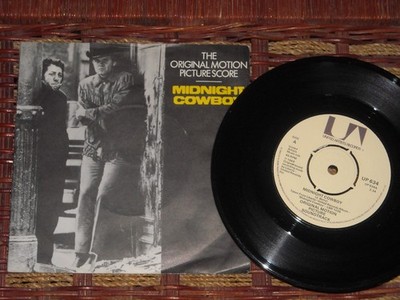 John Barry vinyl 7'' single Soundtrack Midnight Cowboy UP634 Clean Test Play EX-