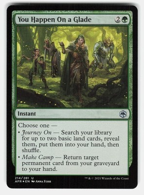 YOU HAPPEN ON A GLADE FOIL - Magic: The Gathering - Fehr LP