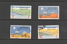 T4085 Irak 1967 Port D'Um Qasr 4V. Timbre Occasion Non Certifié