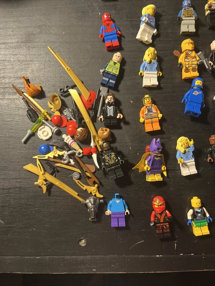 Большой лот минифигурок LEGO - Звездные войны - супергерои - Человек-паук - Ниндзяго и многое другое - Изображение 4 из 4