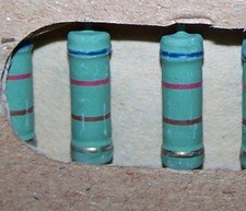 2 pcs 620 ohm 2W Metal Oxide Power Resistors. ROHS