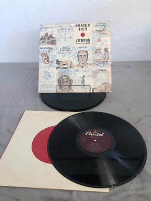SHAVED FISH By John Lennon Vinyl LP Record 1978 Reissue Winchester Press Capitol