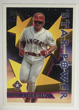 Ivan Rodriguez 1996 Topps #227 Star Power MLB Insert Baseball Card Rangers HOF