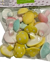 NEW 24 PC MUSHROOM TABLE SCATTER FILLER 1.2" SIZE FREE SHIP