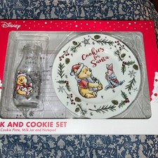 Disney Winnie The Pooh Milk & Cookie Set