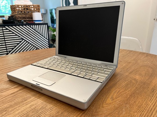 Vintage Apple PowerBook G4 – 12.1" (A1104) – Original Owner – AS-IS - Afbeelding 5 van 15
