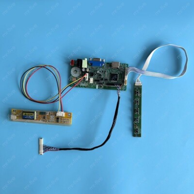 Fit CLAA141WB05A 1-CCFL 30 Pin LVDS 1280x800 VGA HDMI LCD Driver Board DIY Kit