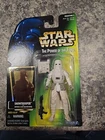 Star Wars Kenner Potf2 Snowtrooper Hologram Green Card Action Figure ~ Misp