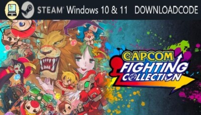 NEU PC Computer Spiel Capcom Fighting Coll für Windows 10 11 STEAM Download Code